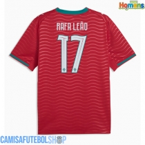 Camisa de time de futebol Portugal Rafael Leao #17 Replicas 1º Equipamento Mundo 2026 Manga Curta